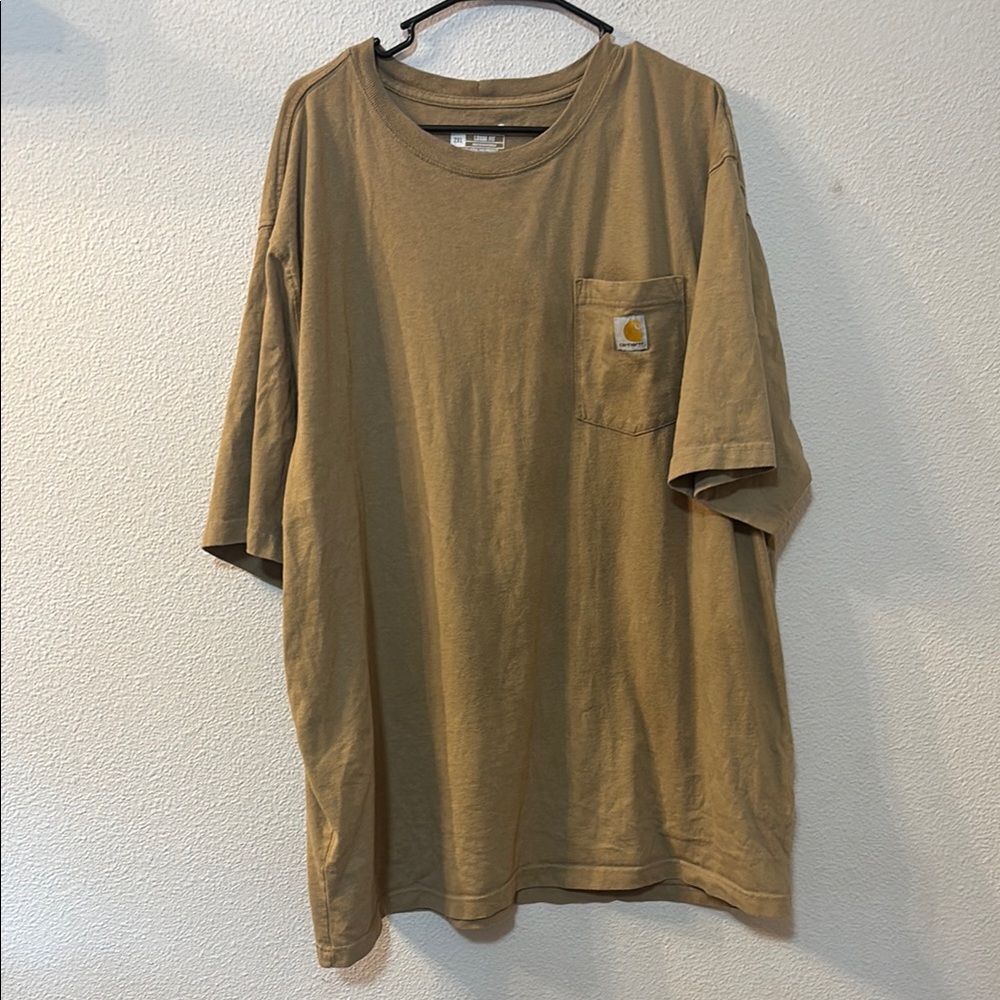Carhartt Men's Brown Pocket T-Shirt